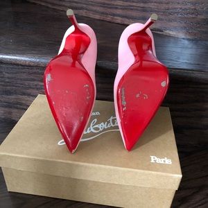 Decoltish 100 mm suede PINK